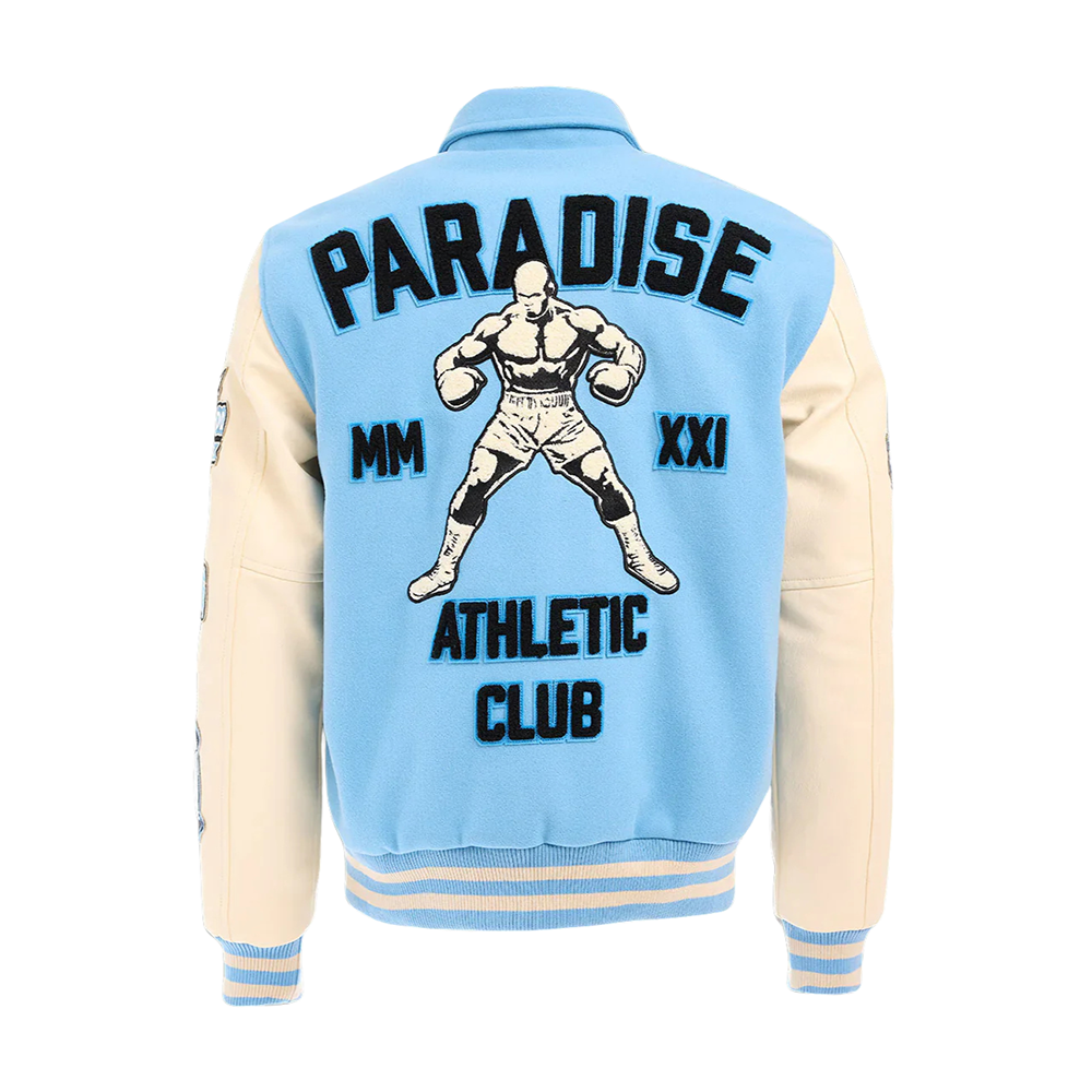 Jordan Craig Chicago Varsity Jacket-Sky Blue-91700