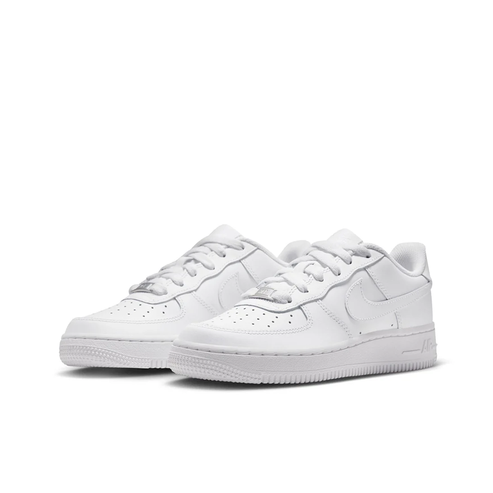 Grade School Nike Air Force 1 Low LE 'Triple White' - DH2920-111