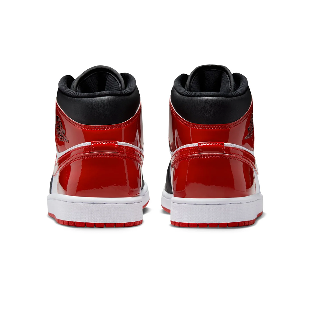 Men's Air Jordan 1 Mid SE 'Black/Varsity Red' - HV4091-006