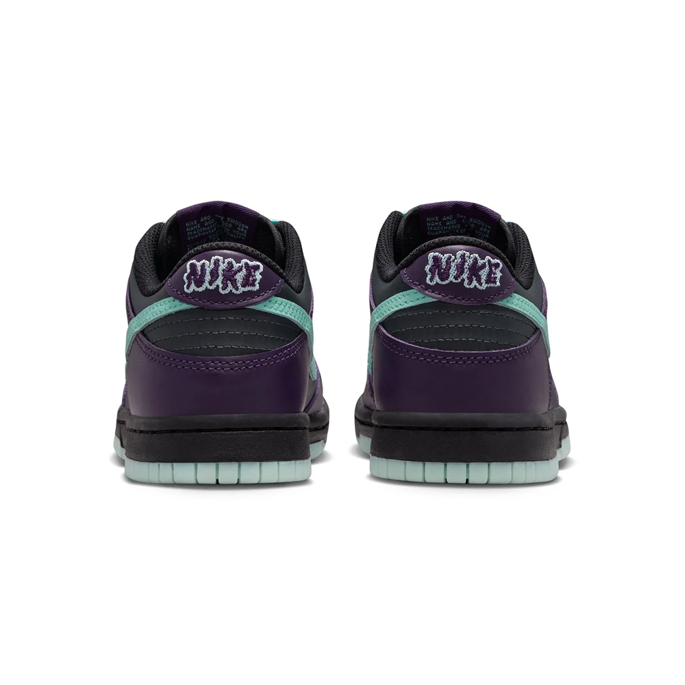 Grade School Nike Dunk Low 'DK Smoke Grey/Artisan Teal' - FB9109-013