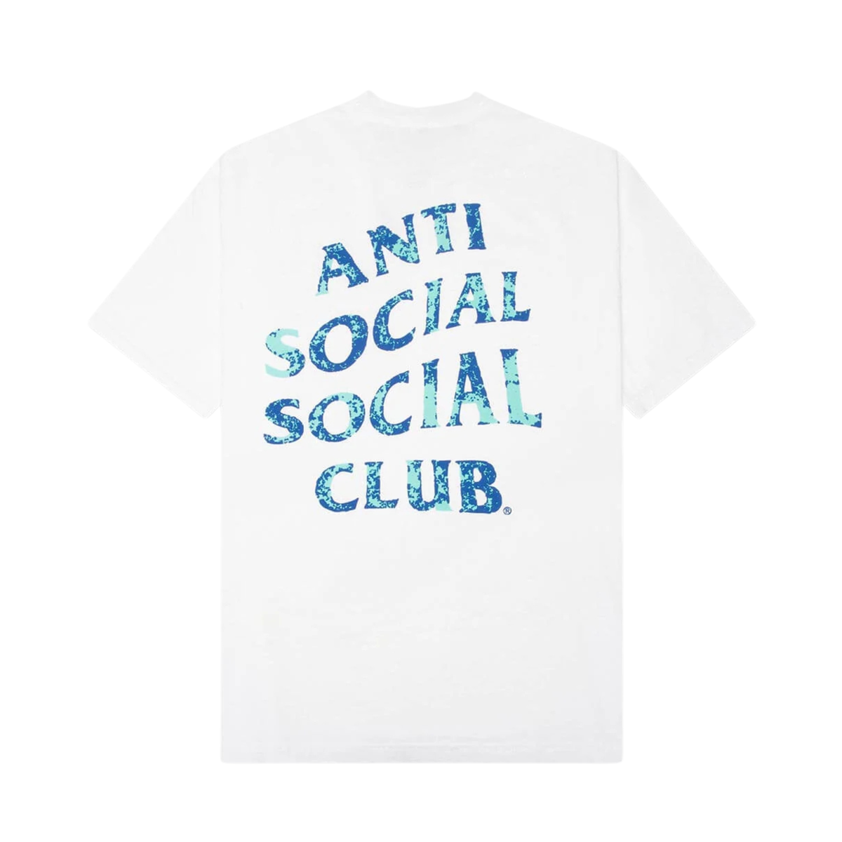 Anti Social Social Club Weathered Mind Games Tee-White - ASSCFW26SS14