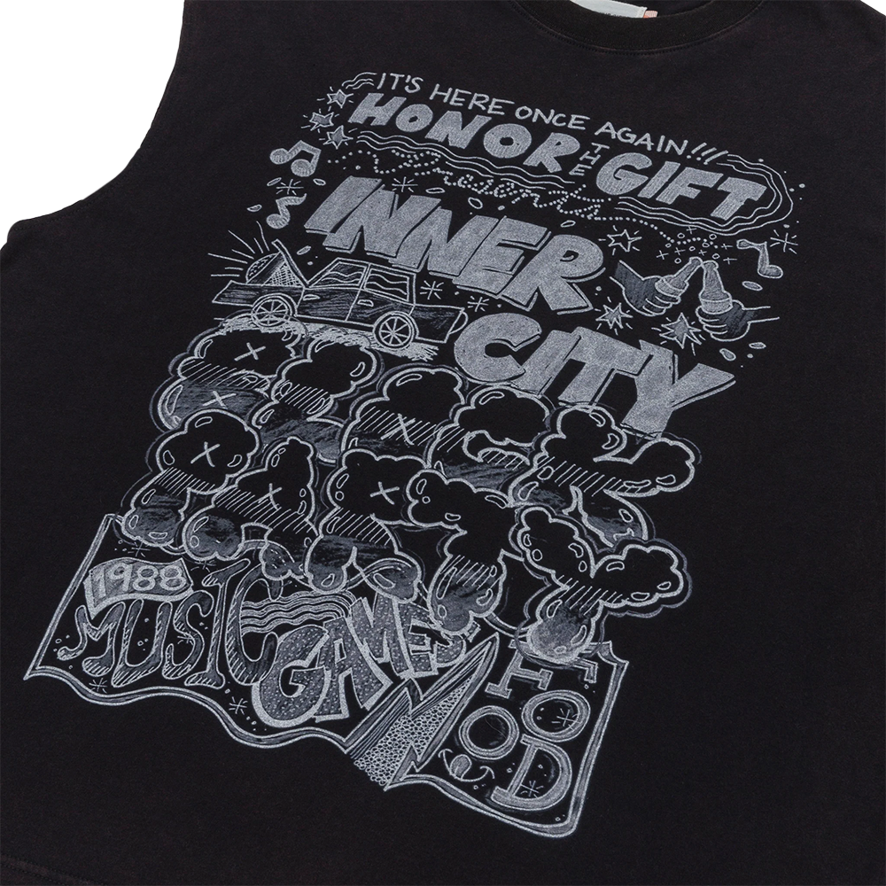 Honor The Gift Block Party Cut-Off-Black-HTG250290