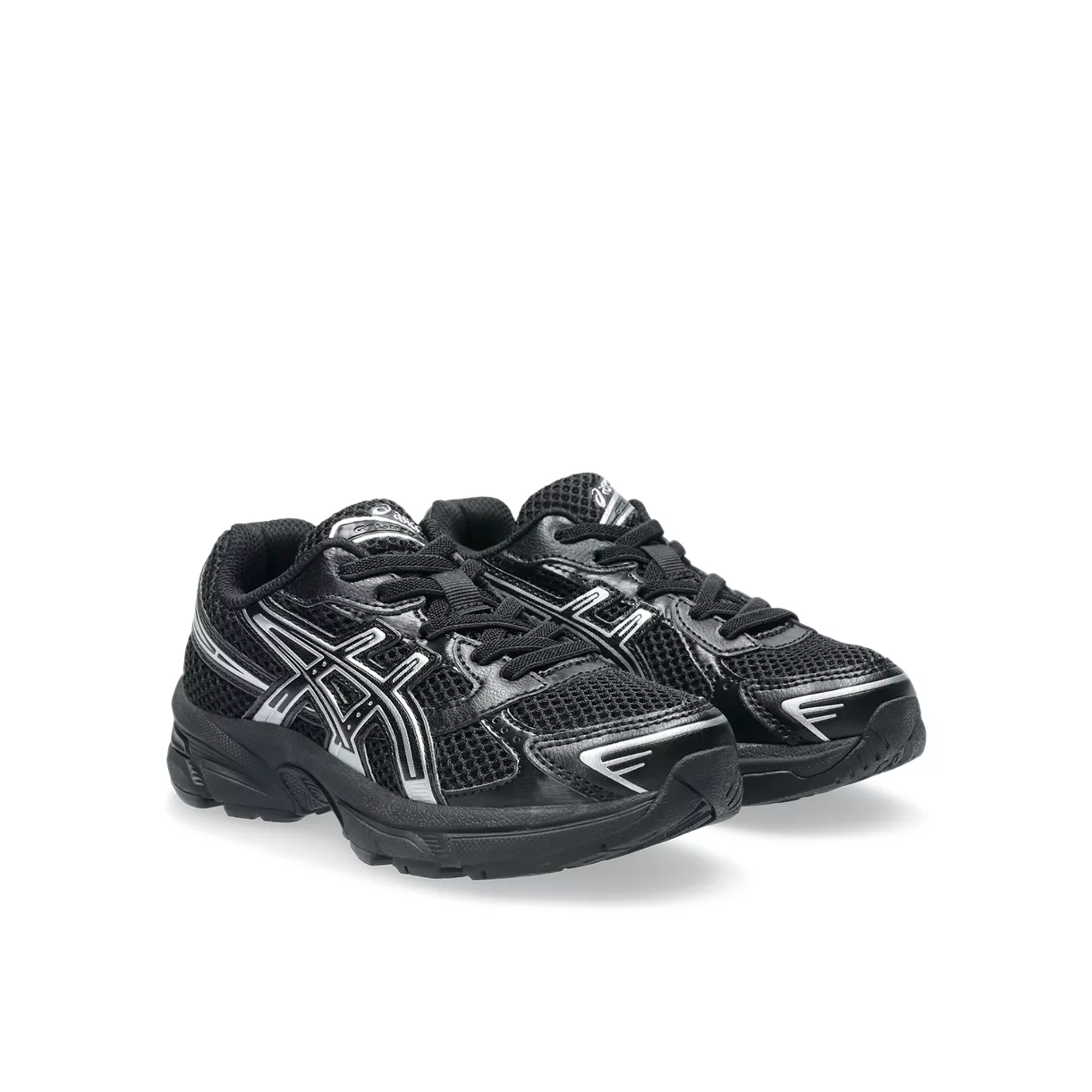 Preschool Asics Gel 1130 'Black Pure Silver' -1204A170-001