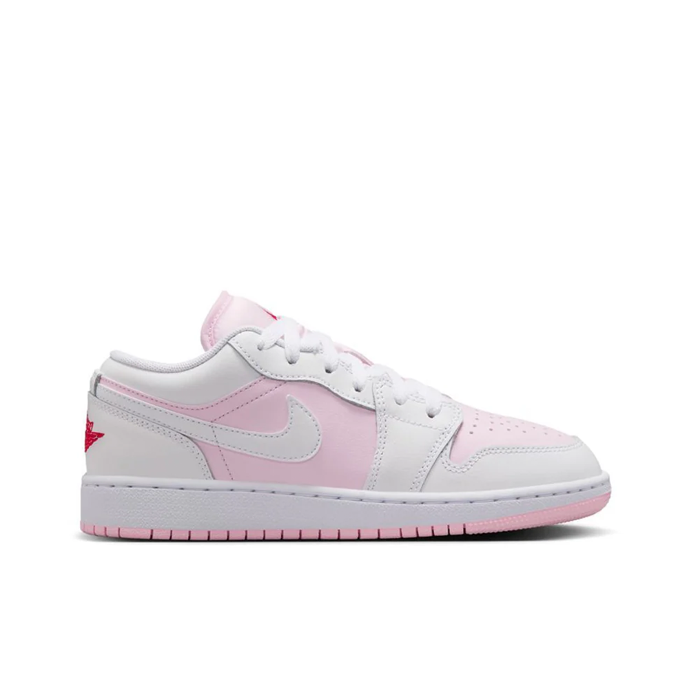Grade School Air Jordan 1 Low 'Pink Foam' - 553560-608