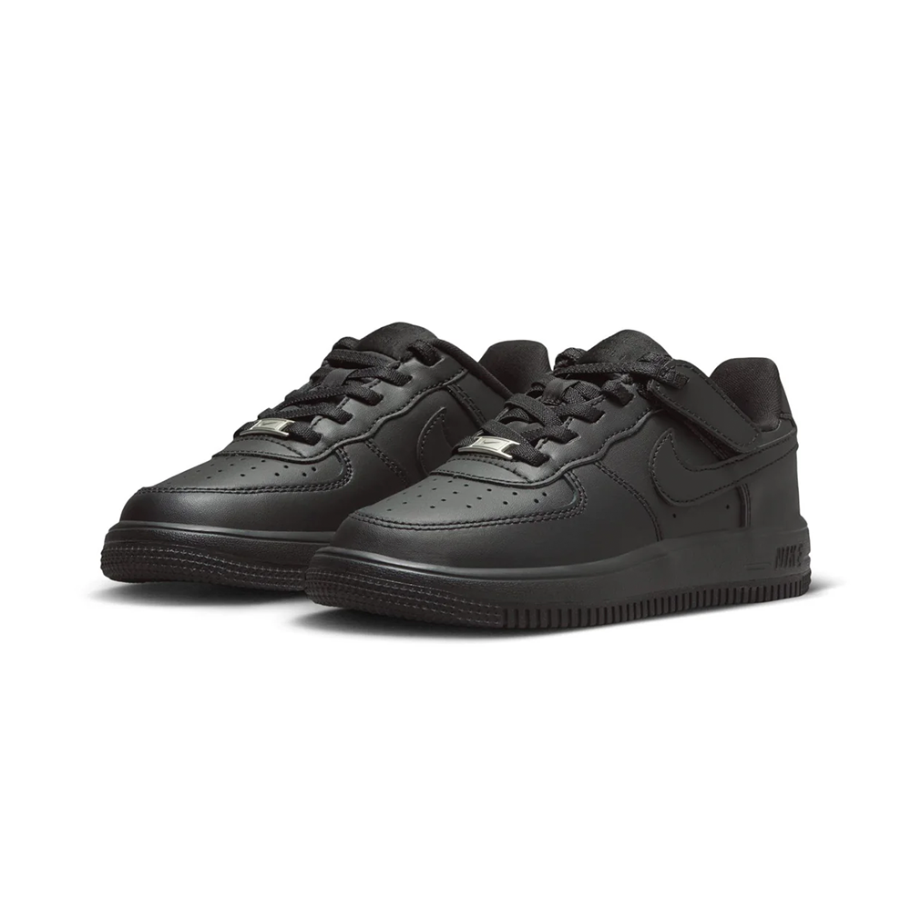 Preschool Nike Force 1 Low Easyon 'Black' - FN0237-001