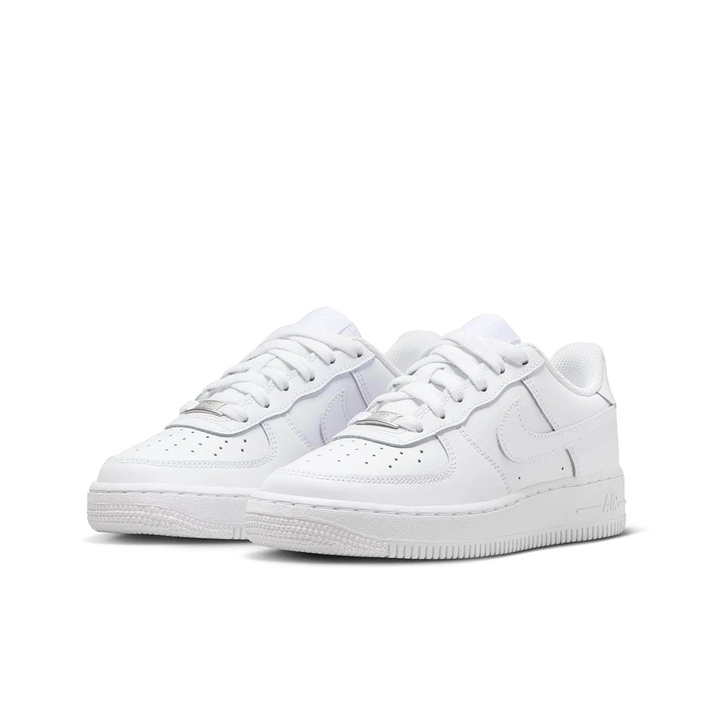Grade School Nike Air Force 1 Low LE 'Triple White' - FV5951-111