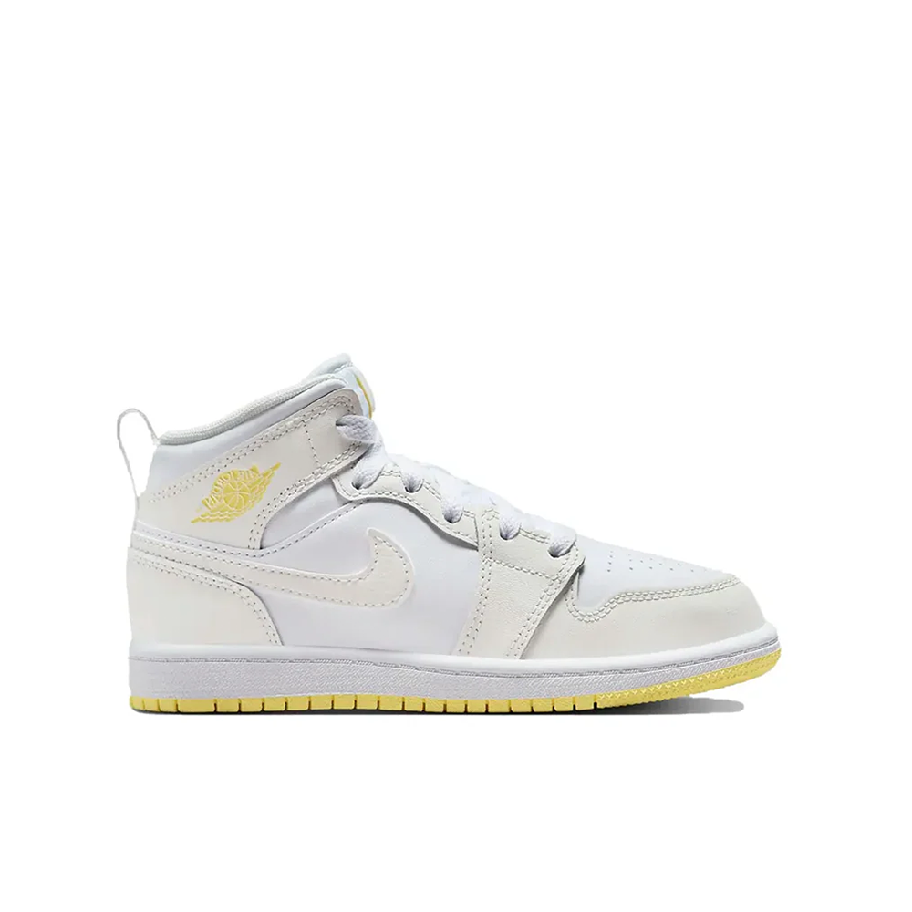 Preschool Air Jordan 1 Mid 'Laser Orange' - FD8781-181