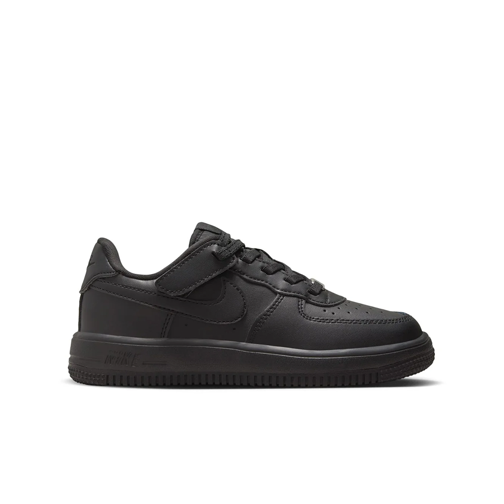 Preschool Nike Force 1 Low Easyon 'Black' - FN0237-001