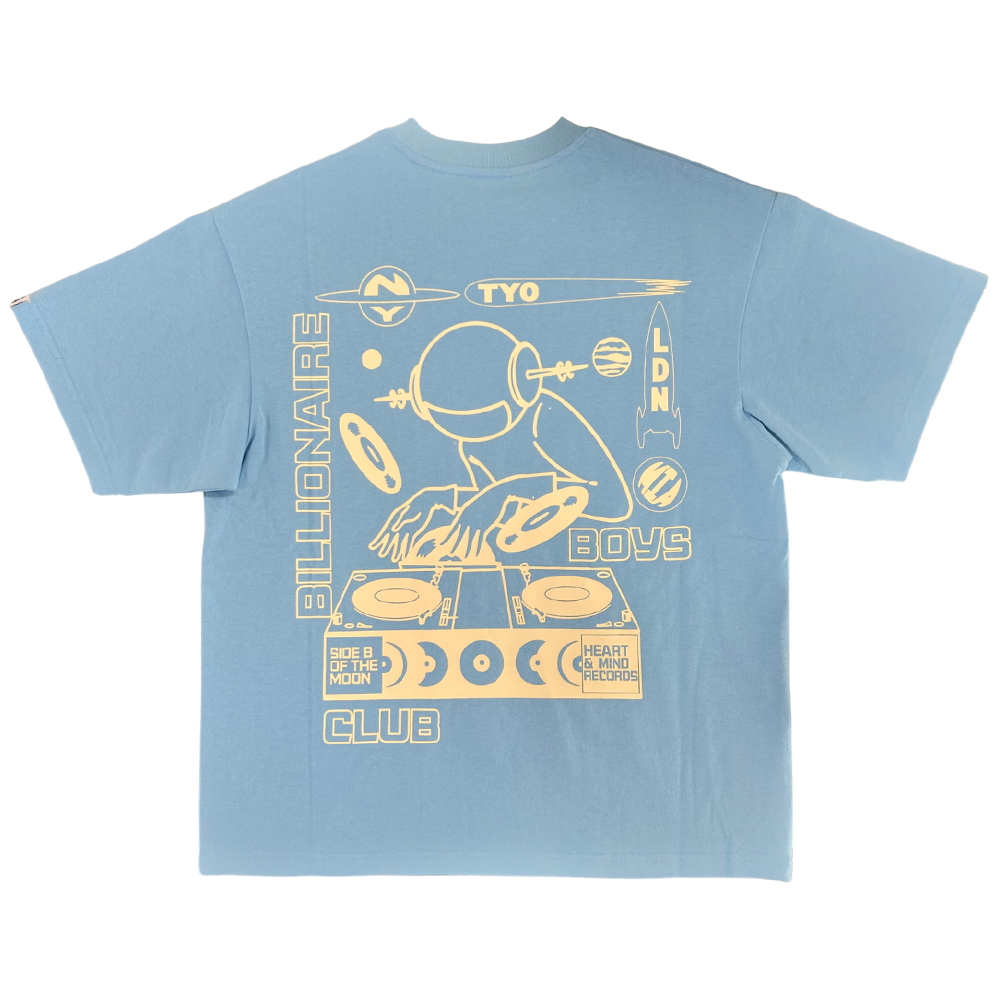 Billionaire Boys Club Side B SS Knit (Cropped Fit) - Baltic Sea - 851-7313