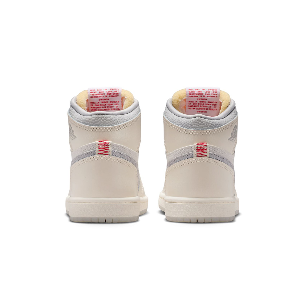 Preschool Air Jordan 1 Retro High OG 'Sail/University Red' - IH4283-100