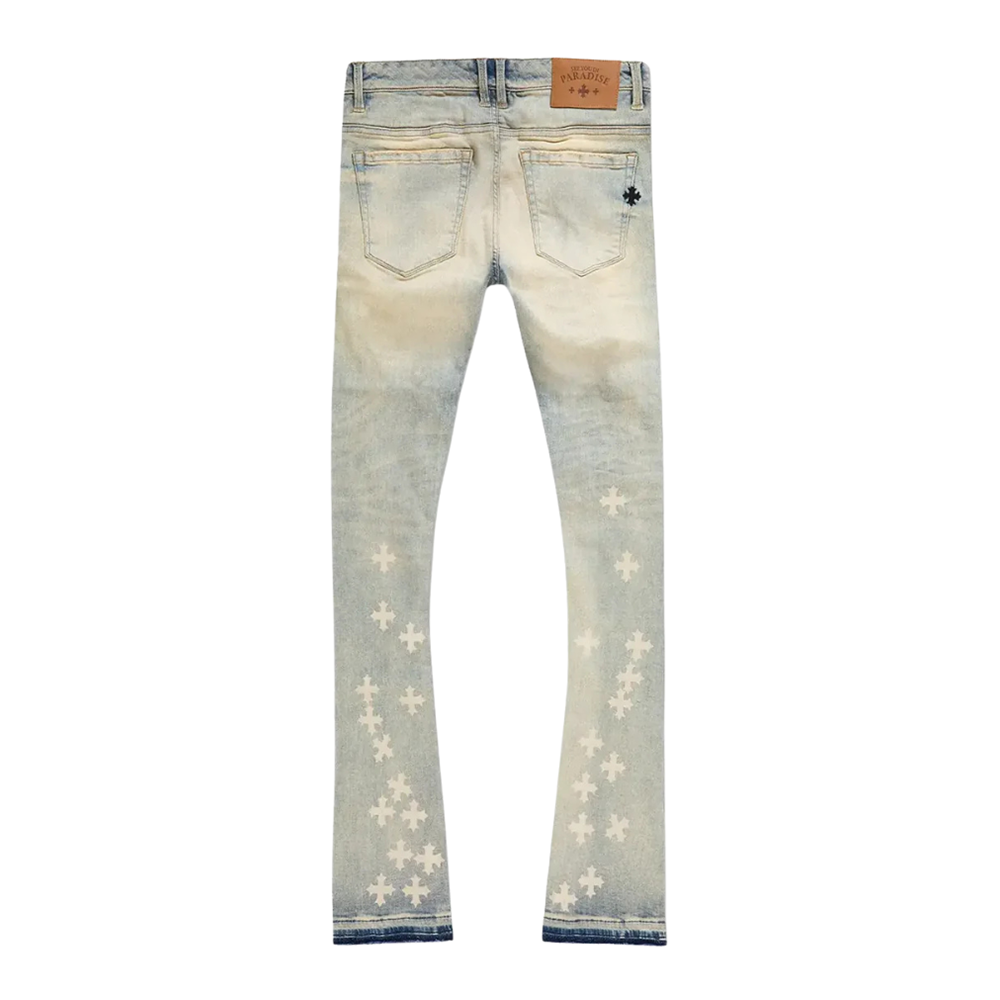 Jordan Craig Super Skinny Stacked Jean-Iced Lager-JTFP2318