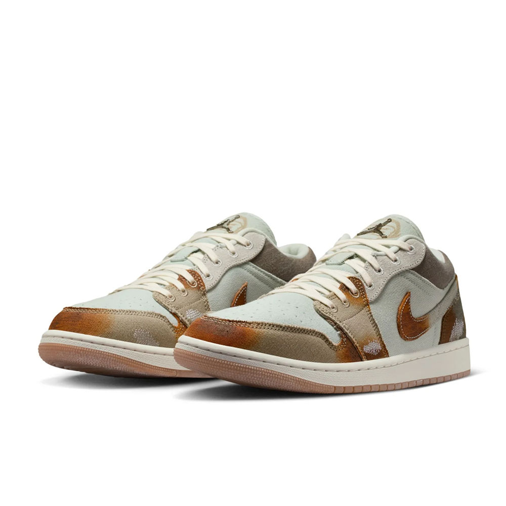 Men's Air Jordan 1 Low SE 'Rust Canvas' - IM6664-991