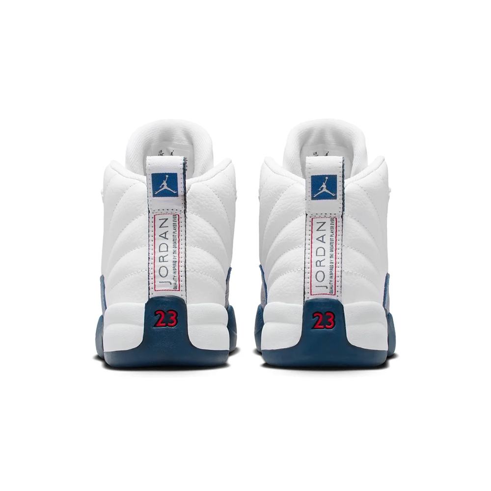 Preschool Air Jordan 12 Retro 'French Blue' - 151186-114