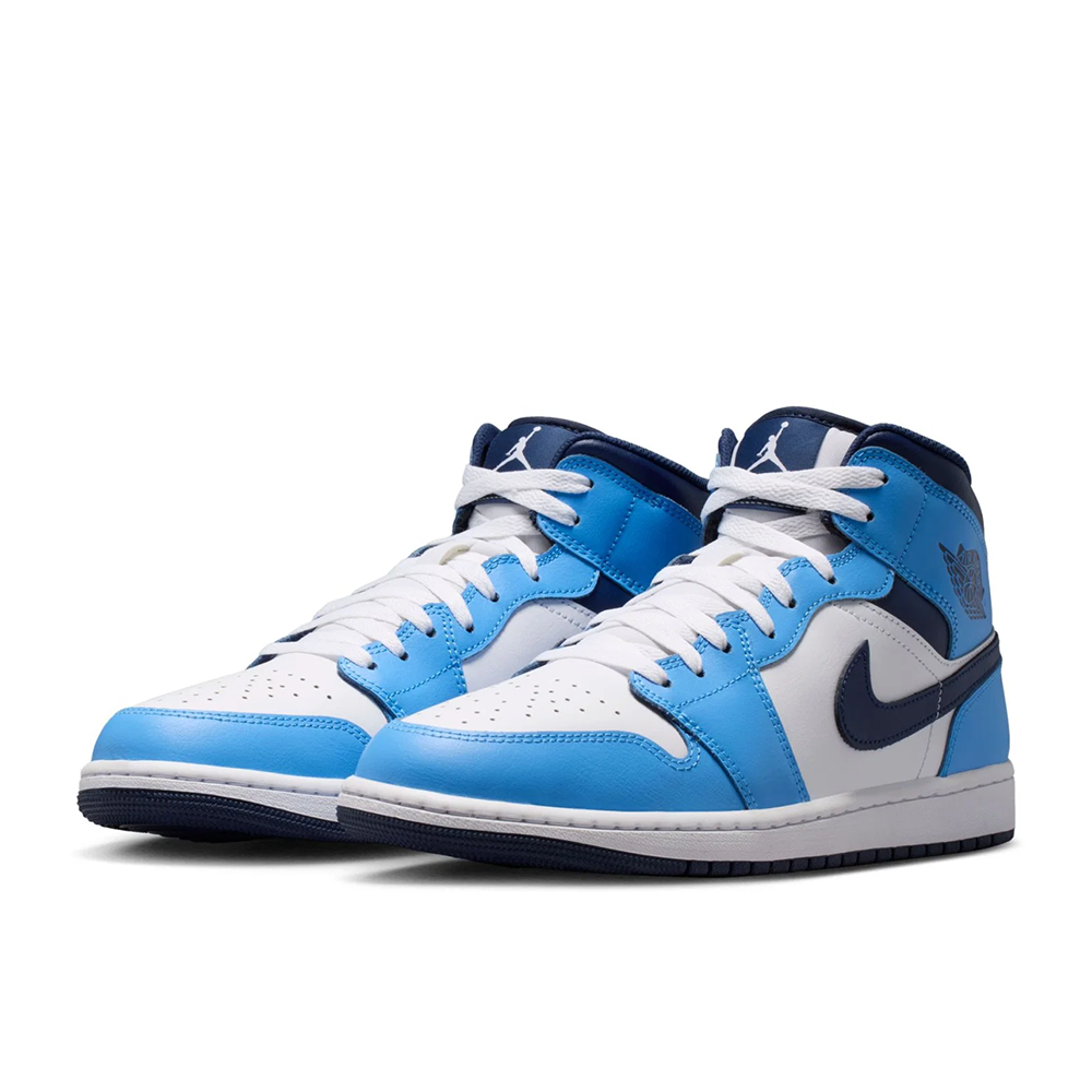Men's Air Jordan 1 Mid 'Blue Midnight Navy' - DQ8426-405