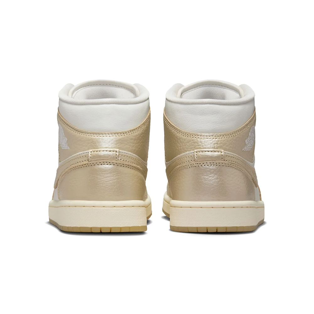 Women's Air Jordan 1 Mid SE 'Metallic Team Gold' - HV5159-100