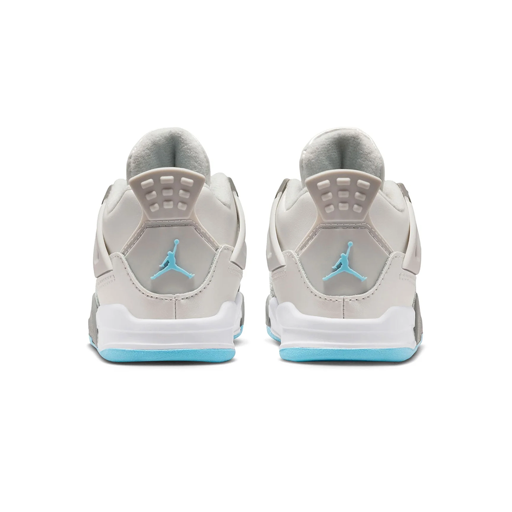 Toddler Jordan 4 Retro 'Photon Dust/Blue Chill' - HV4759-014