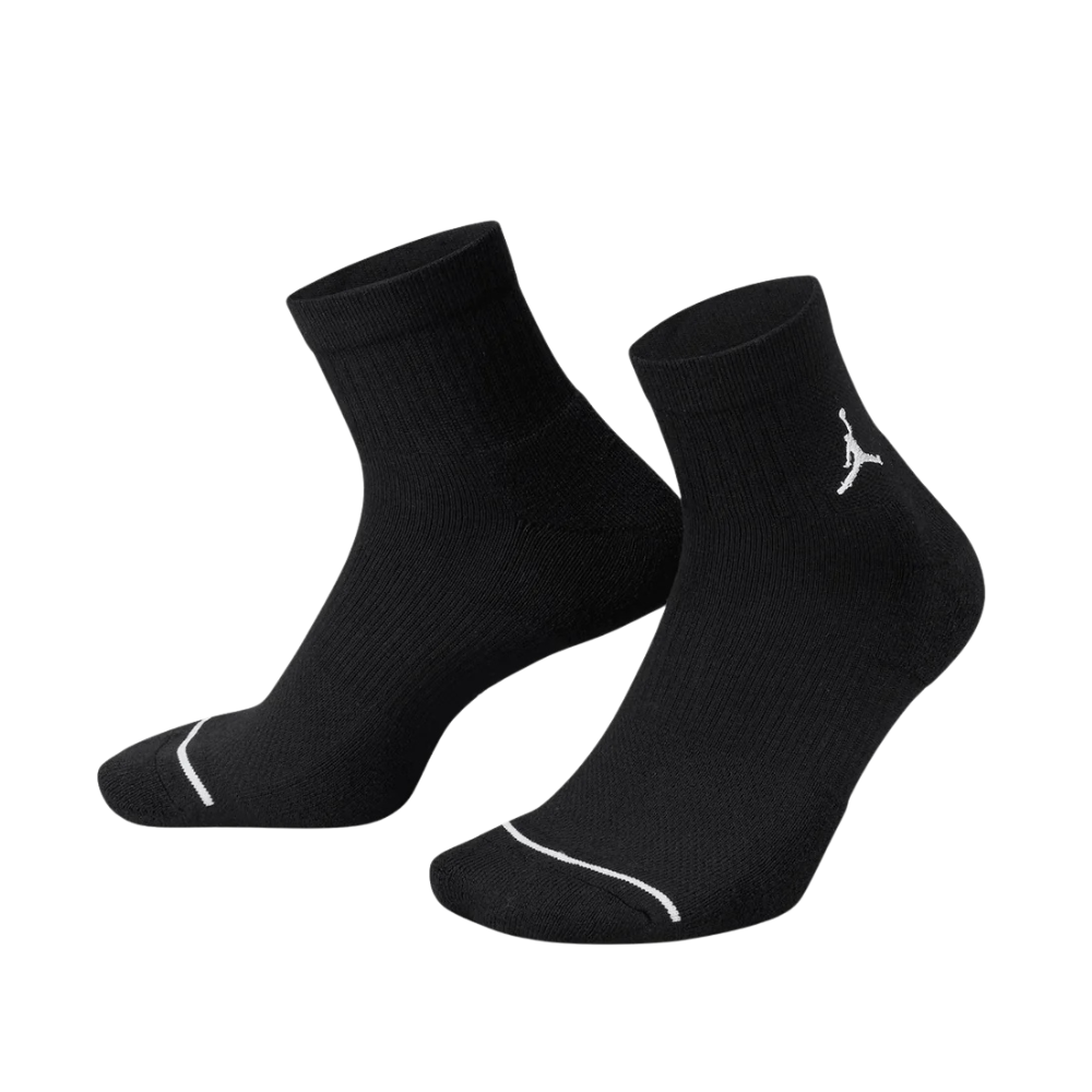 JORDAN EVERYDAY ANKLE SOCKS (3-PACK) - BLACK - DX9655-010