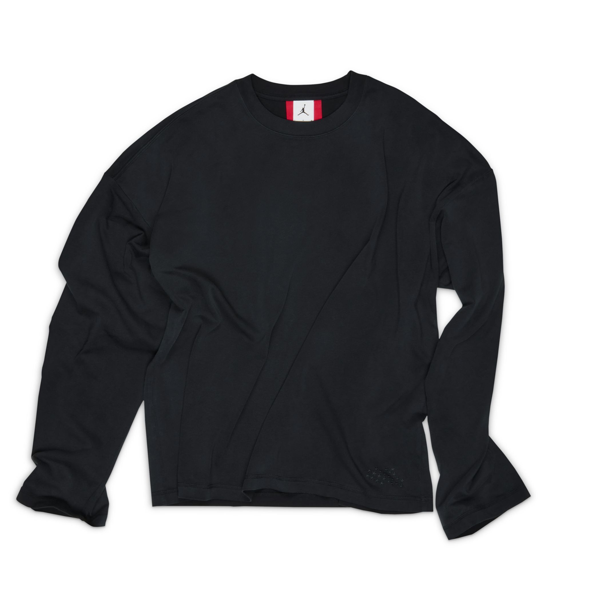 M J IH Essential Long Sleeve Tee-Black - IQ6388-010