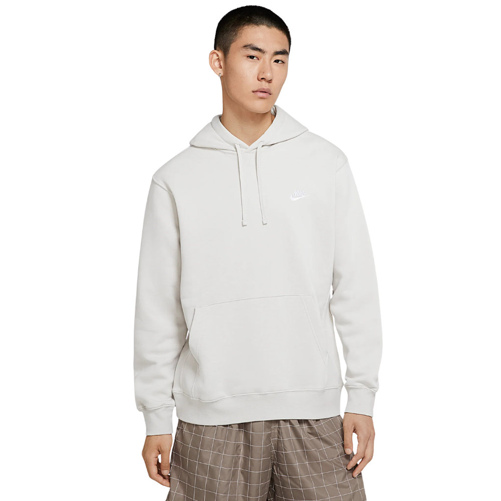 Men's Nike Sportswear Club Fleece Hoodie-BONE