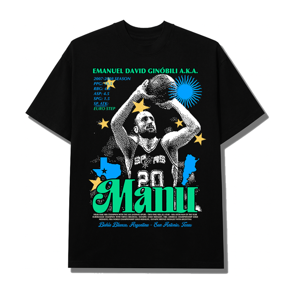 Bueno Manu S/S Tee-Black-11702