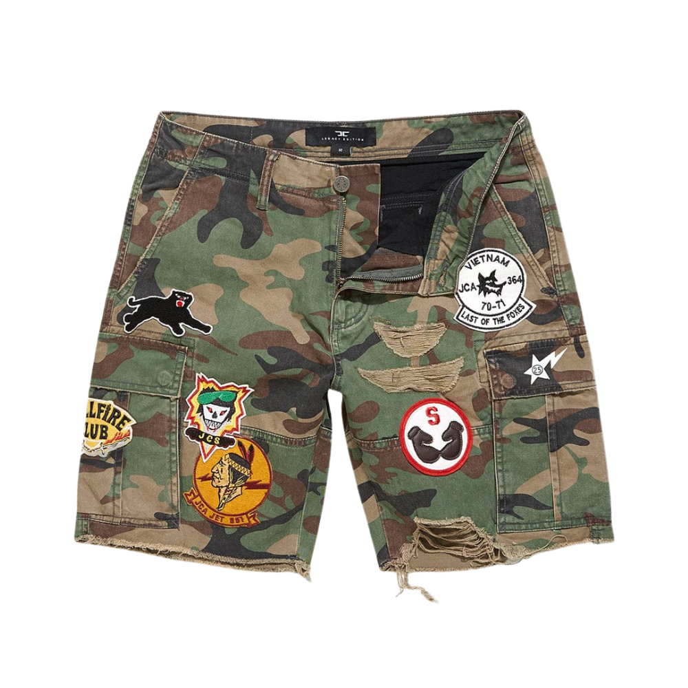 Jordan Craig War Angel Cargo Shorts - Camo - 4437C