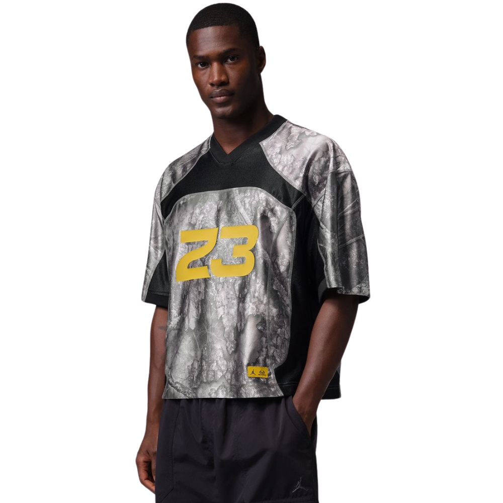 Jordan Brooklyn Realtree Jersey-White/Black/Bright Citron - IM9869-100