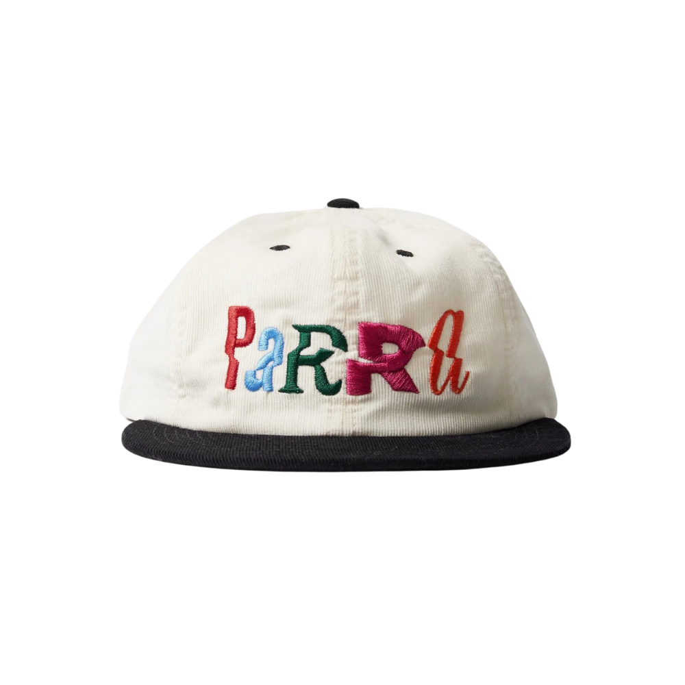 Parra Error Logo 6 Panel Hat-Off White - 55197
