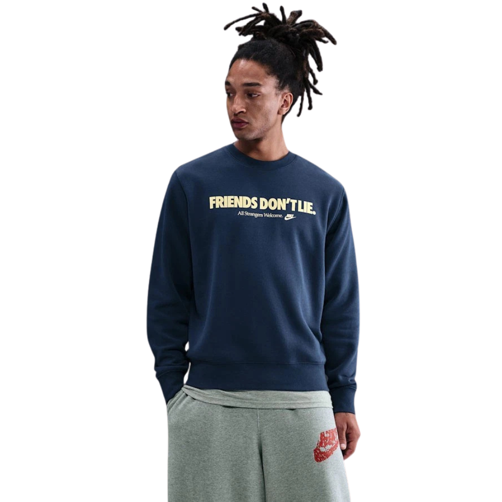 Stranger Things X Nike Friends Don't Lie Crewneck - IB5662-410