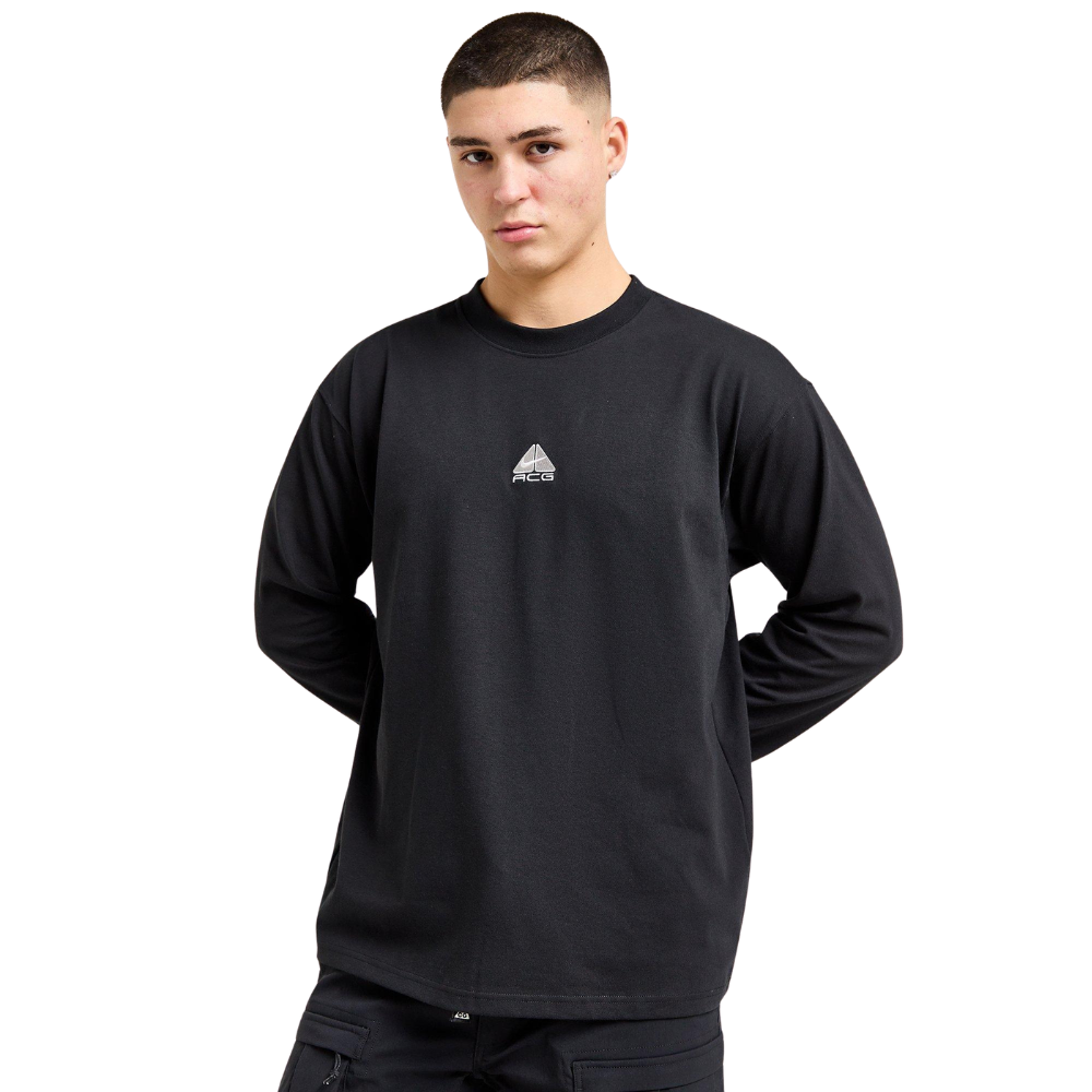 NIKE ACG ナイキ Lungs 長袖Tシャツ ロンT 黒 ブラッ　2XL Nike ACG 'Lungs' Long-Sleeve T-Shirt-Black-DR7753-011