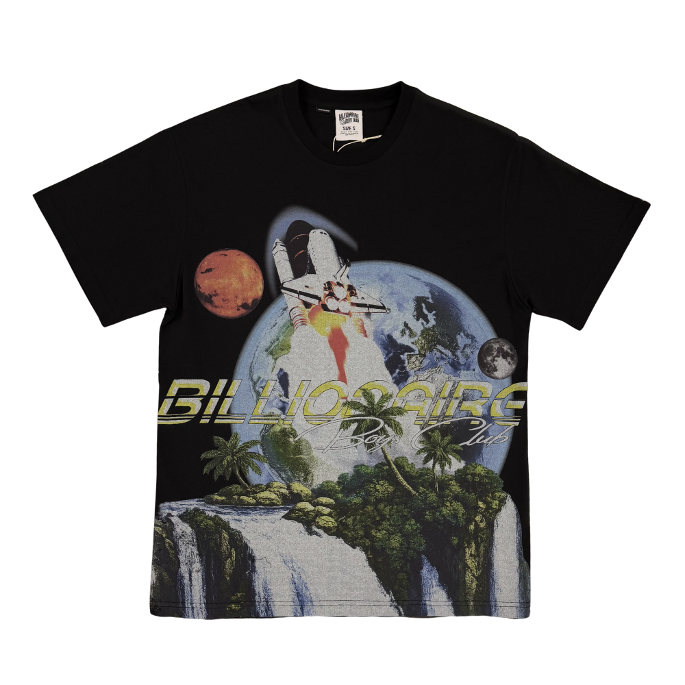 Billionaire Boys Club BB Waterfalls SS Knit-Black - 861-2311
