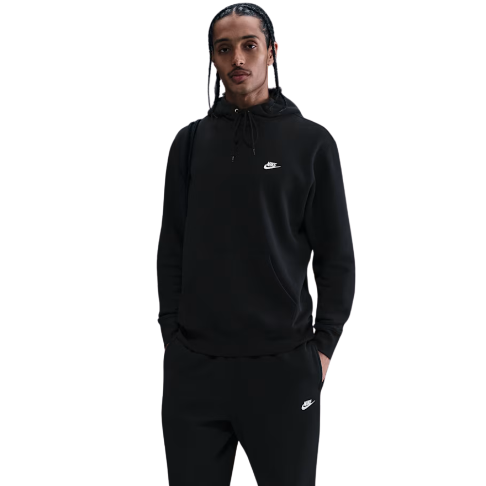 Nike Club Pullover Fleece Hoodie - Black - FN3859-010