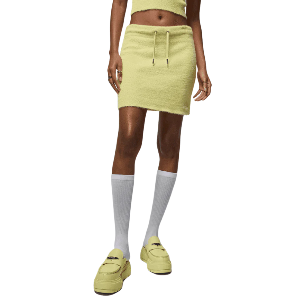 Women's Air Jordan Miniskirt-Luminous Green-HQ9178-335