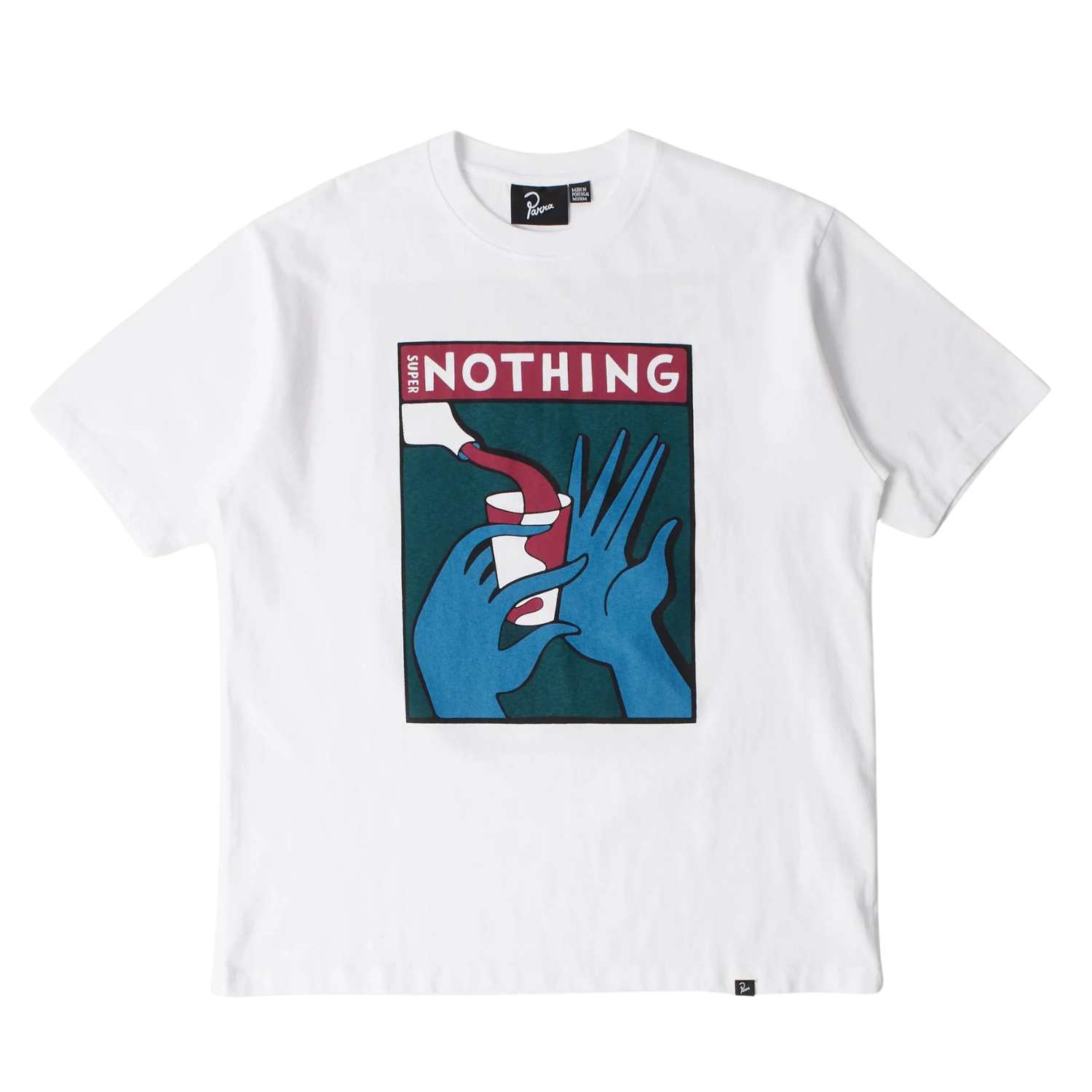 Parra Super Nothing T-Shirt-White- 54100