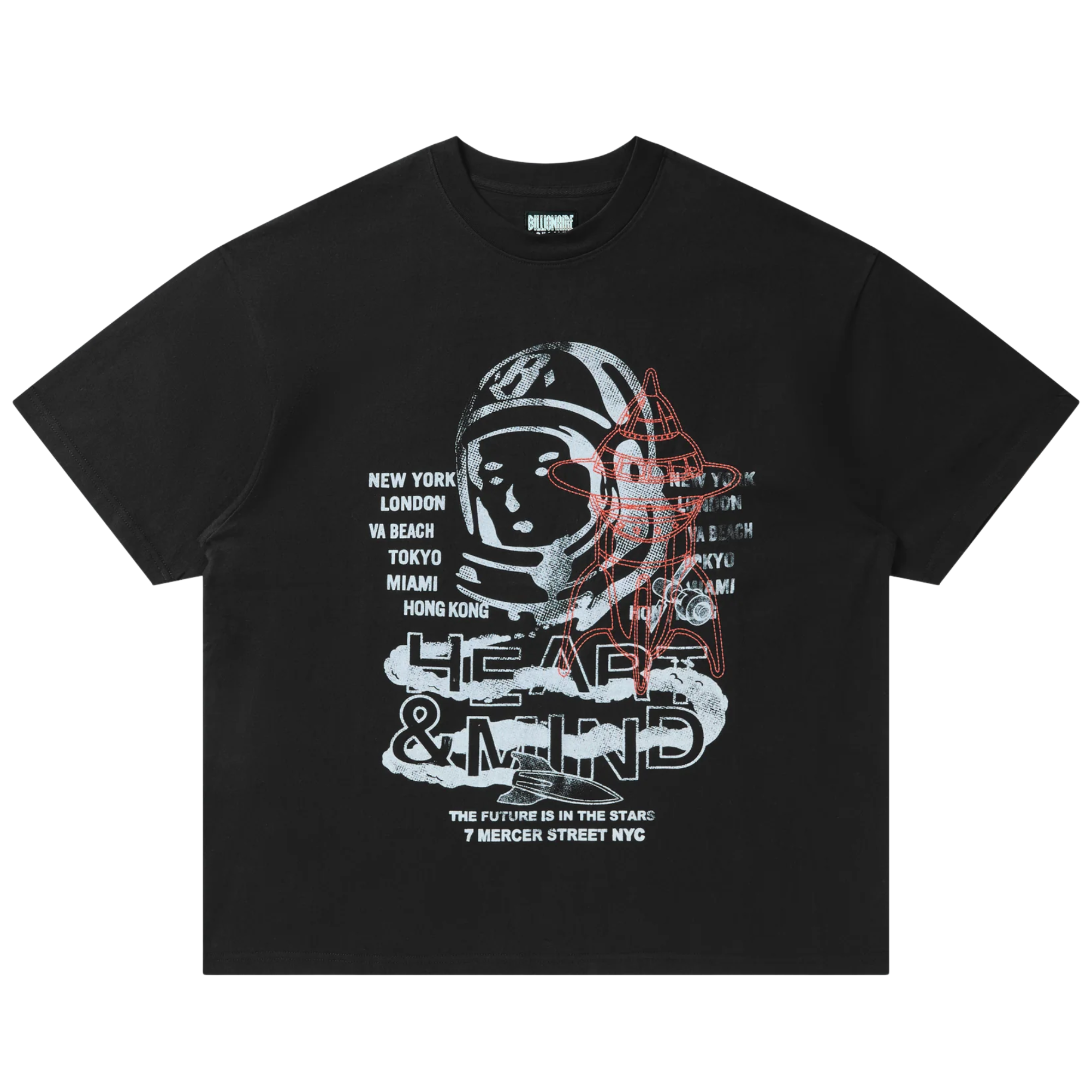 Billionaire Boys Club BB Call Now SS Knit T-Shirt - Black - 861-6305
