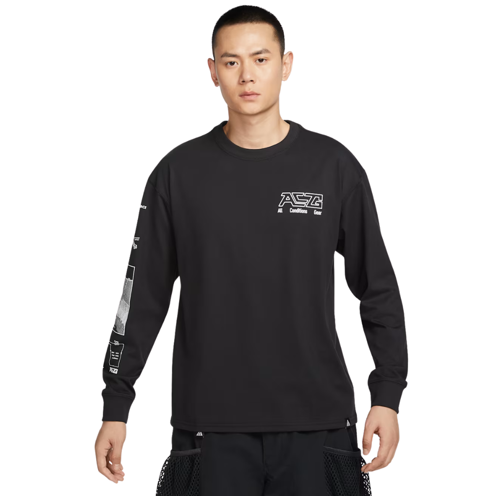 Nike ACG Long-Sleeve T-Shirt-Black-FZ6704-010