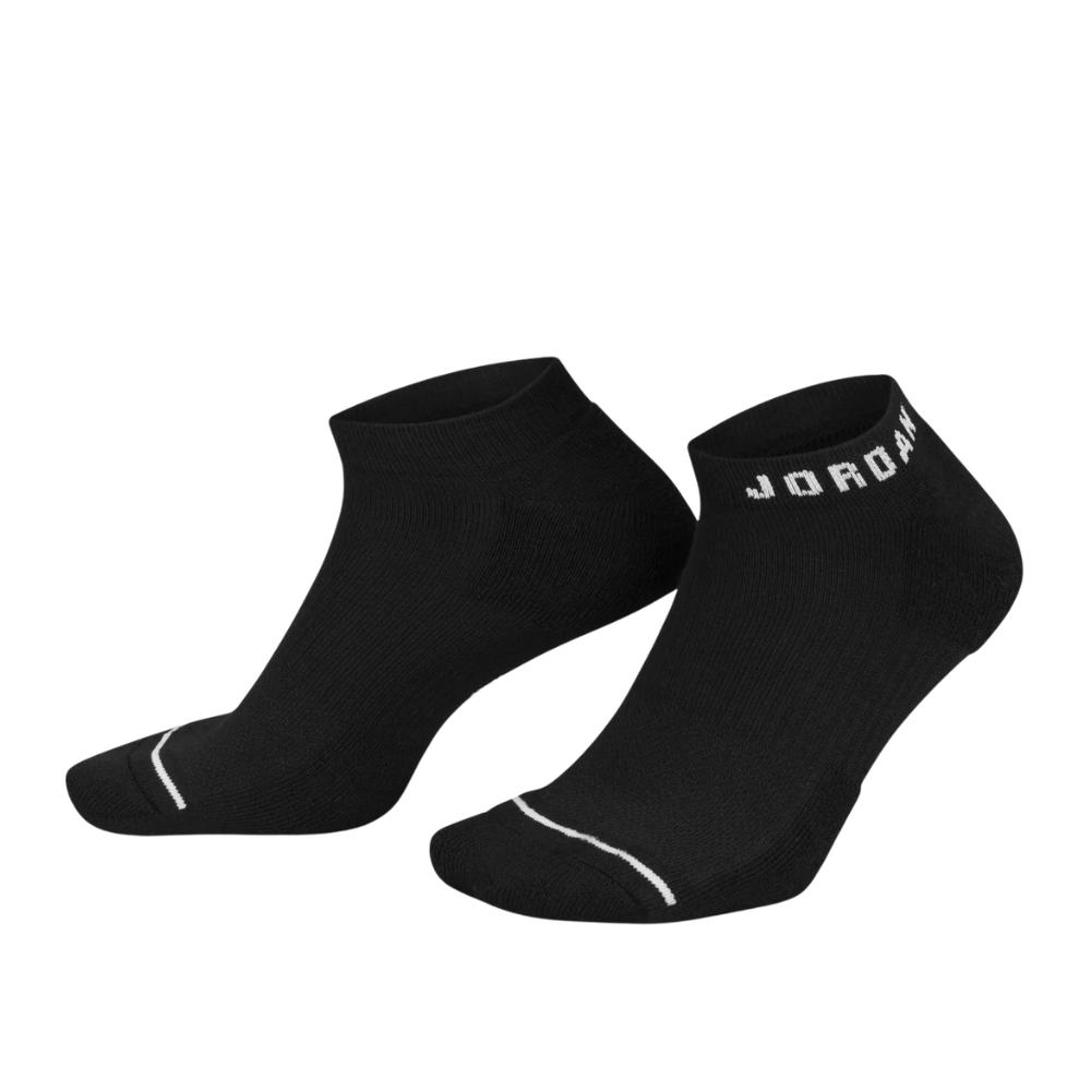 Jordan Everyday No-Show Socks (3-Pack) - Black - DX9656-010