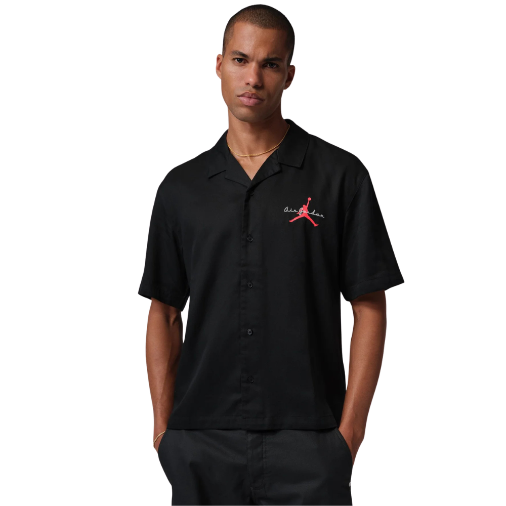 Jordan Salesman Button Shirt-Black - IF1859-010