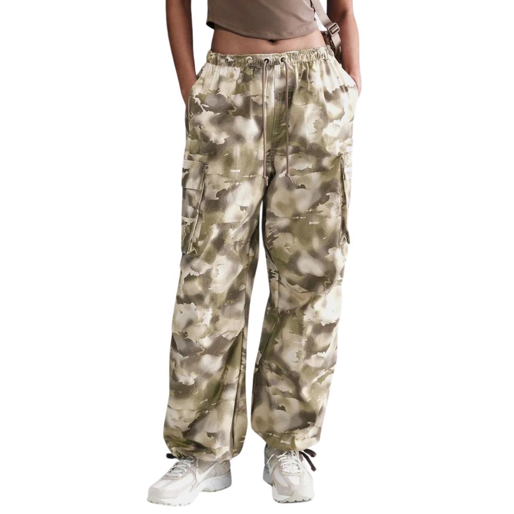 WMNS Nike NSW Overzised Camo Cargo-Beige/Brown-HM9015-104