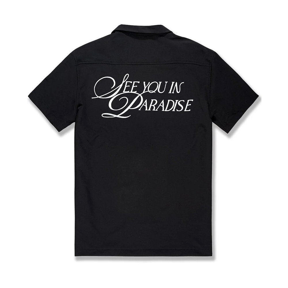 Jordan Craig Oakland Mechanic S/S Shirt-Black-2061