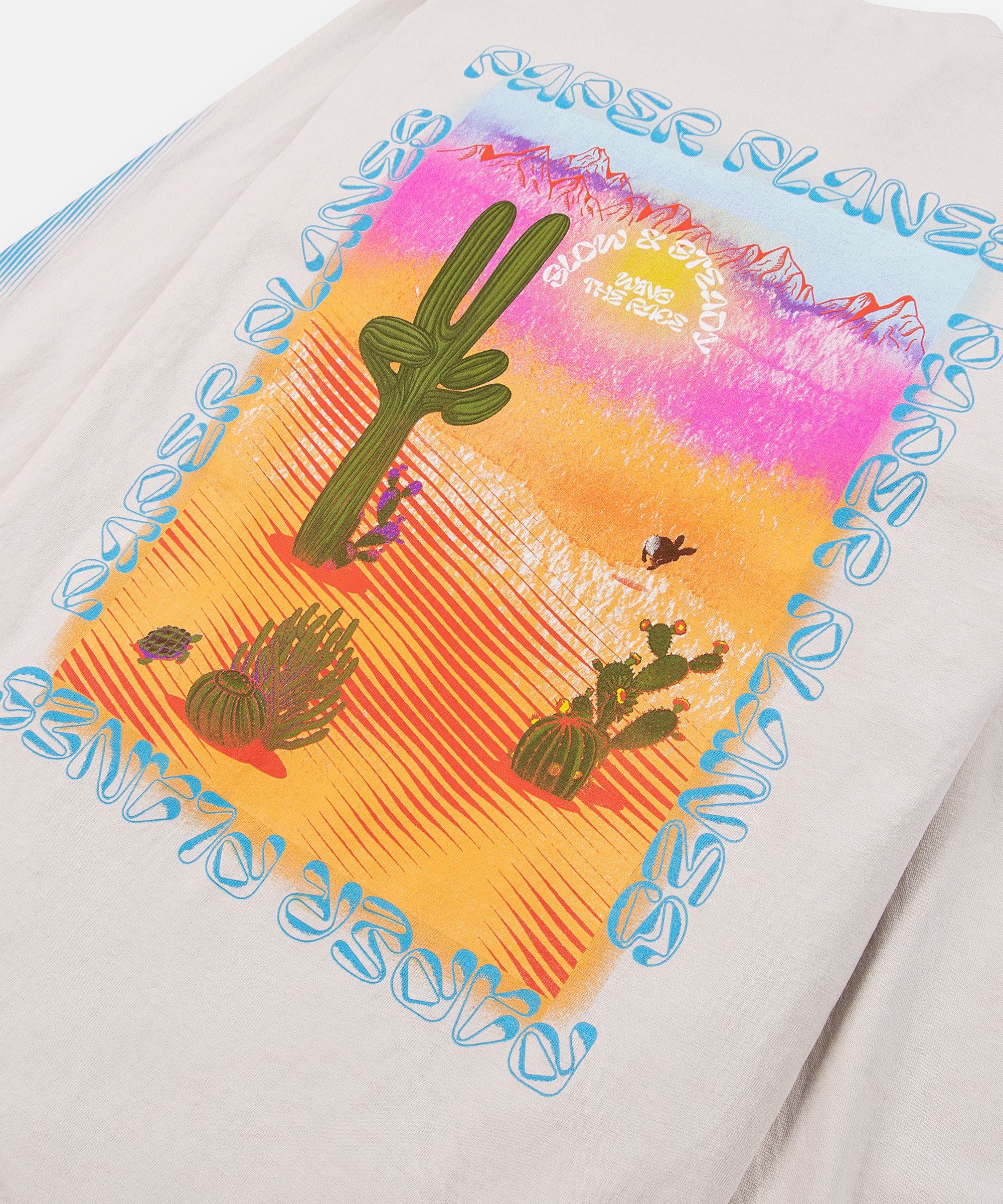 Paper Planes Slow And Steady Long Sleeve Tee-Vapor-200321