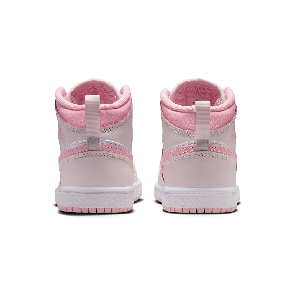 Preschool Jordan 1 Mid 'Pearl Pink' - DQ8424-600