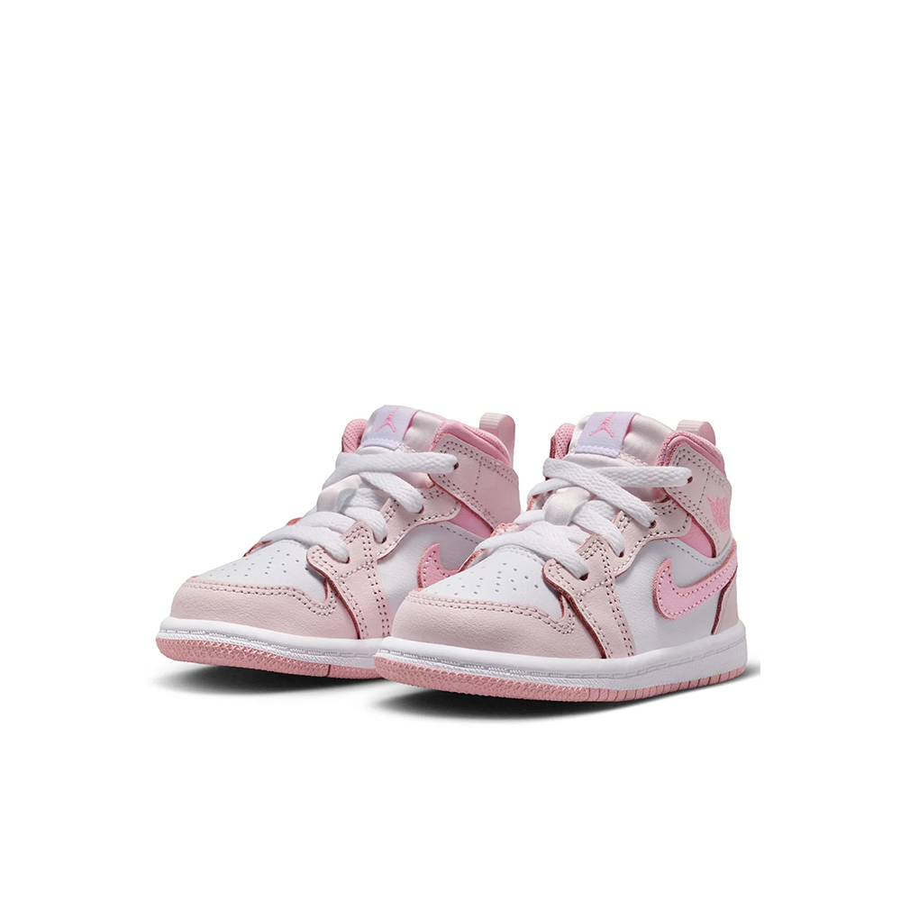 Toddler Jordan 1 Mid 'Pearl Pink' - DQ8425-600