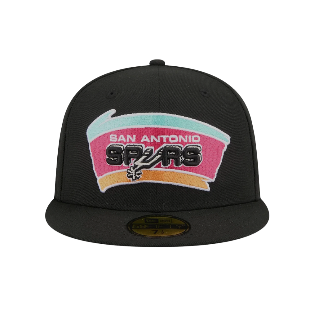 New Era San Antonio Spurs 59Fifty NBA Fitted Hat - Black - 60839870