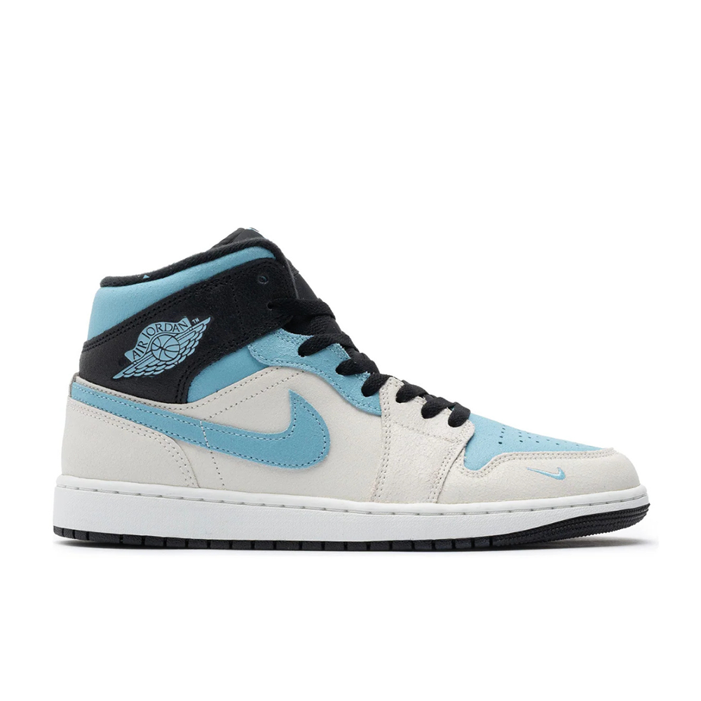 Men's Air Jordan 1 Mid SE 'Blue Chill' - IM6567-121