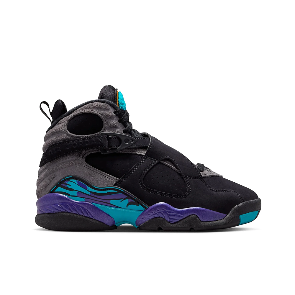 Grade School Jordan 8 Retro 'Aqua' - 305368-006