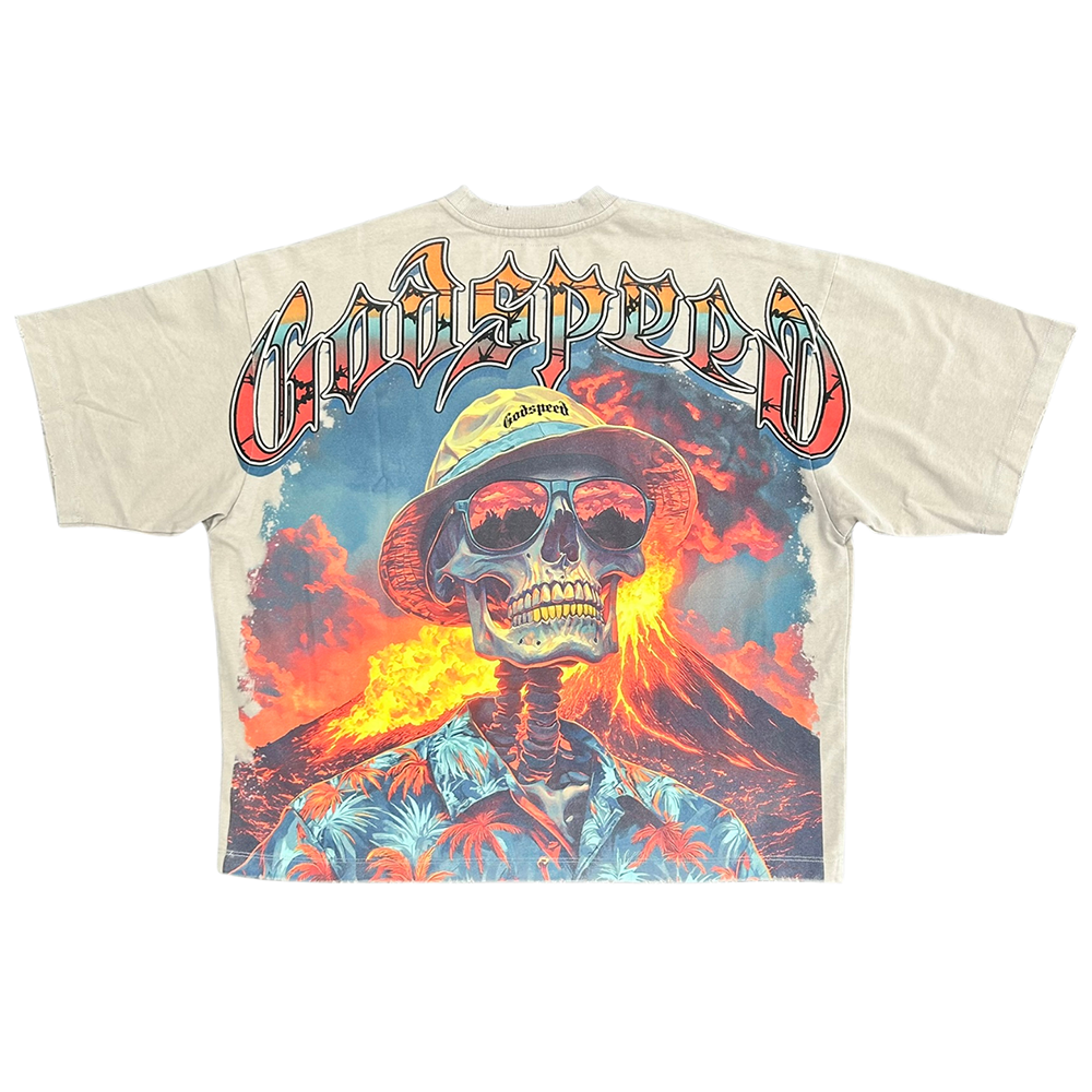 Godspeed Natural Disaster Tee-Stone Wash