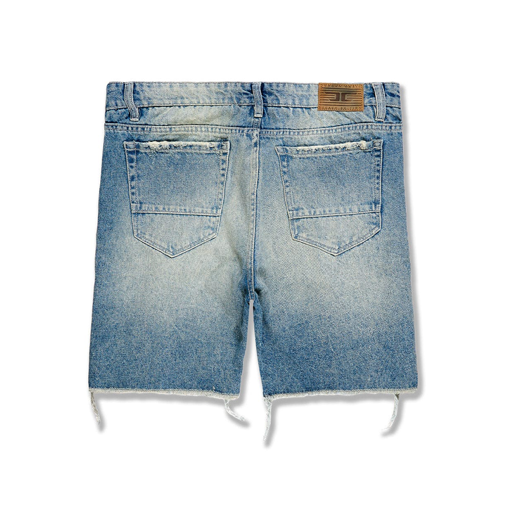 Jordan Craig Retro Riverside Denim Shorts-Sandstorm-J3218S