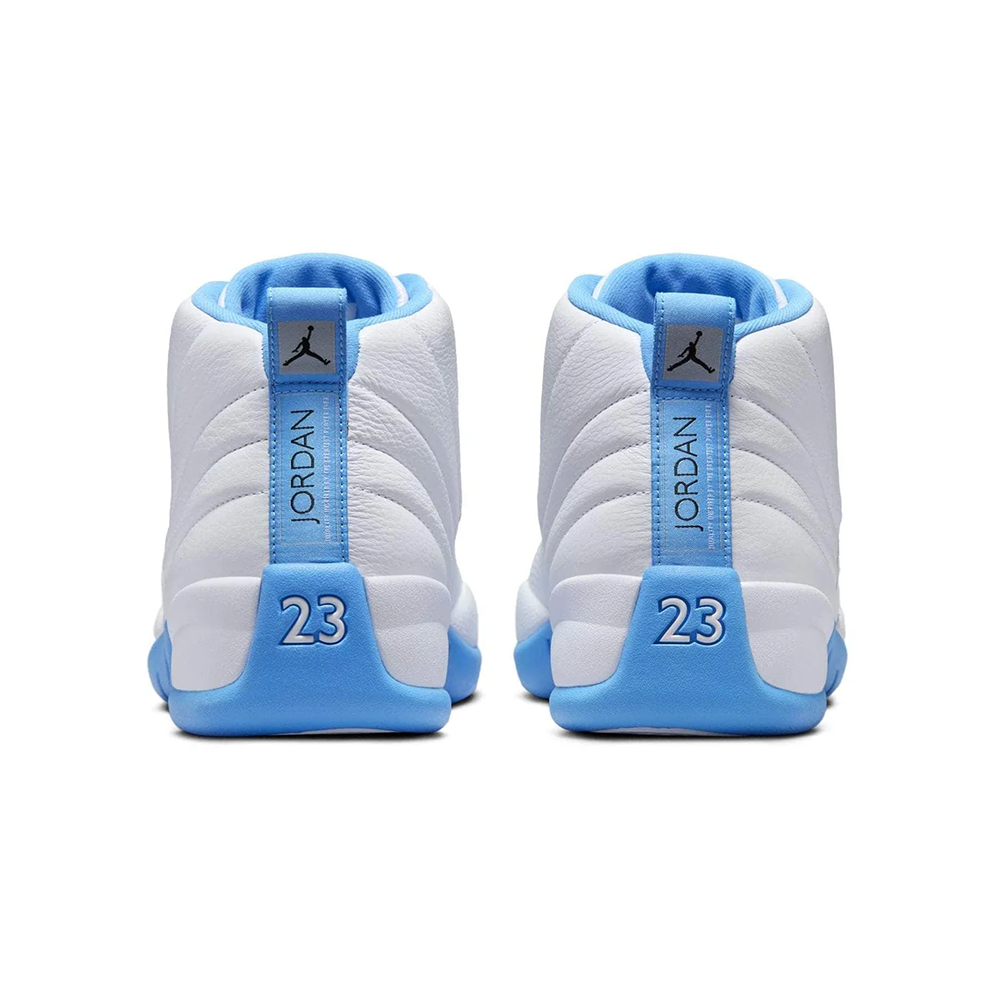 Air Jordan 12 Retro "White and University Blue" -CT8013-112