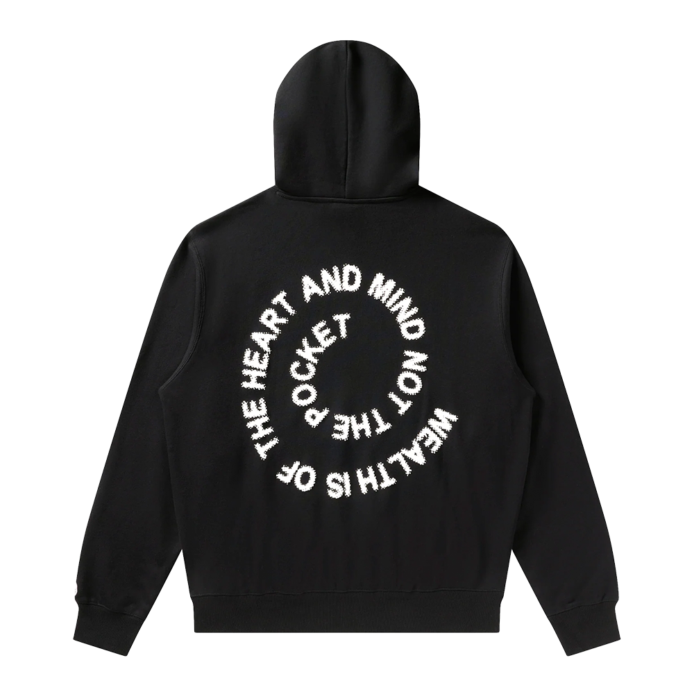 Billionaire Boys Club BB Script Hoodie-Black-851-8307