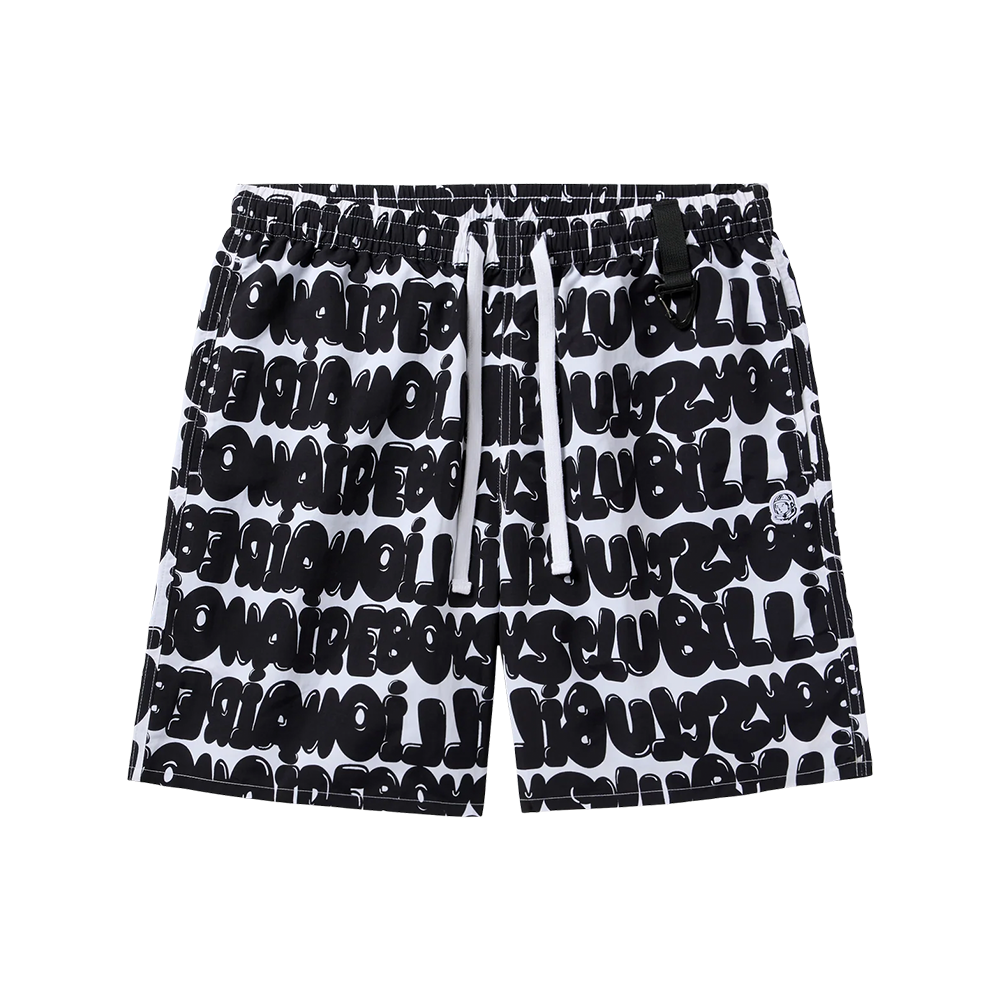 Billionaire Boys Club BB Bubble Shorts-Black- 851-4104